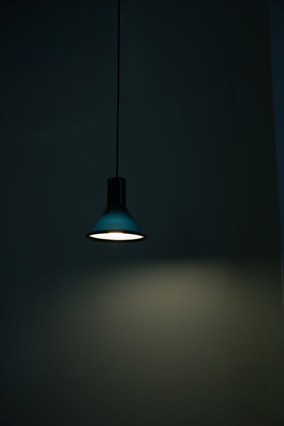 Holmegaard P&T Pendant Mini Blue Michael Bang/ホルムガード ペンダントライト ブルー 照明 デンマークヴィンテージ