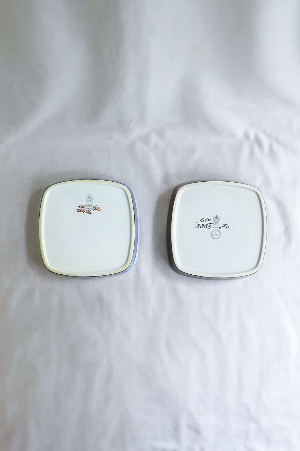 Vintage Royal Copenhagen Square Plate Tray Tenera Baca/ロイヤルコペンハーゲン スクエアプレート トレイ テネラ バッカ