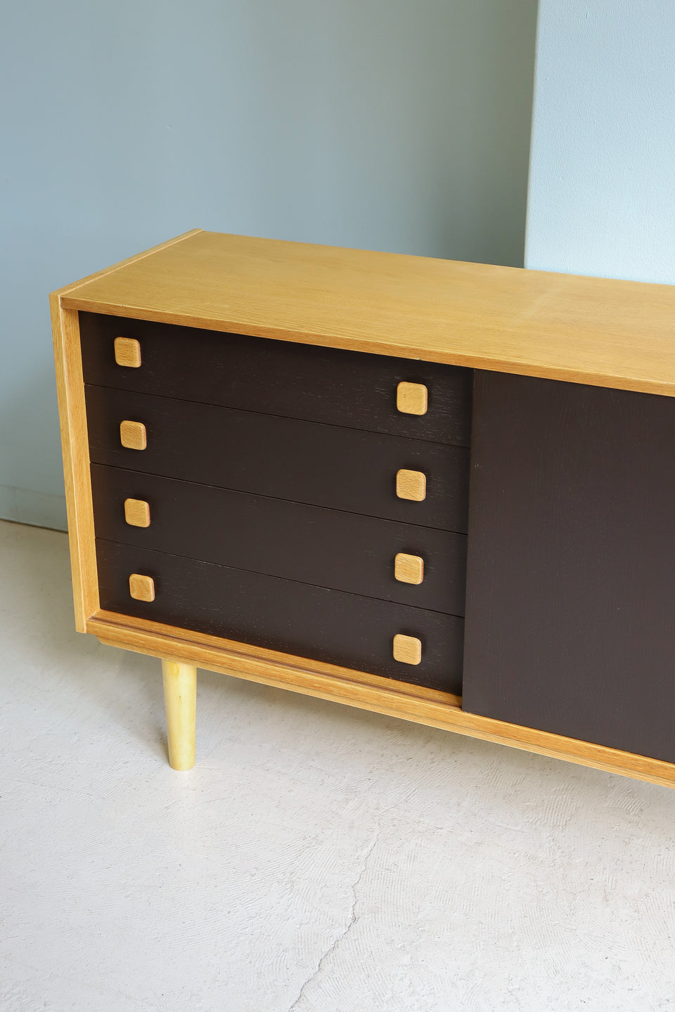 Danish Vintage Side Board Domino Møbler/デンマークヴィンテージ ドミノモブラー サイドボード 収納 北欧家具