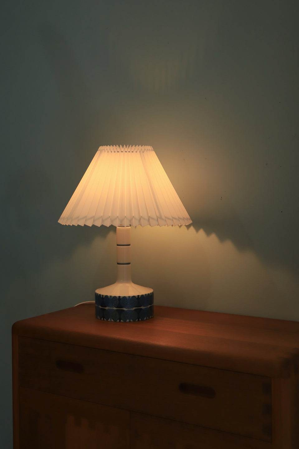 Vintage Royal Copenhagen Baca Table Lamp Ellen Malmer/ヴィンテージ ロイヤルコペンハーゲン バッカ テーブルランプ エレン・マルマー 間接照明 北欧インテリア