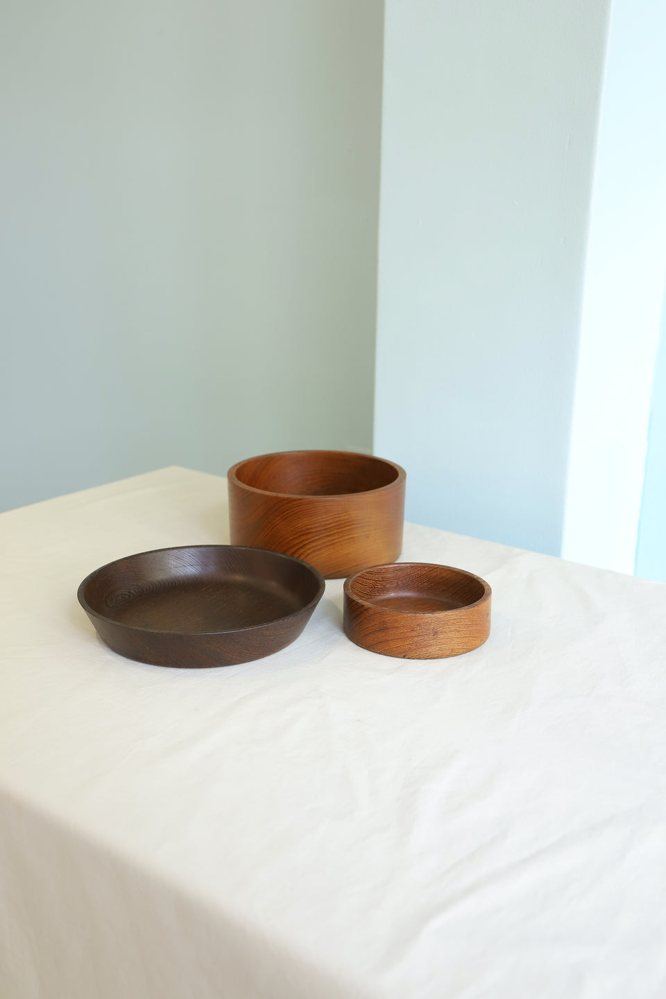 Danish Vintage FRANTZ V. Lyngby Wooden Bowl Tray/デンマークヴィンテージ 木製ボウル トレイ 北欧雑貨