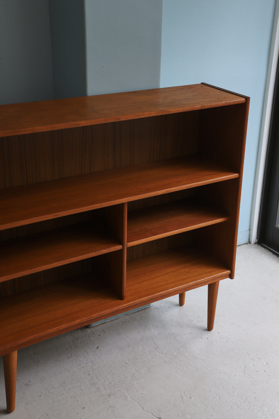 Teakwood Bookcase Shelf Danish Vintage/デンマークヴィンテージ ブックケース シェルフ 本棚 チーク材 収納 北欧家具