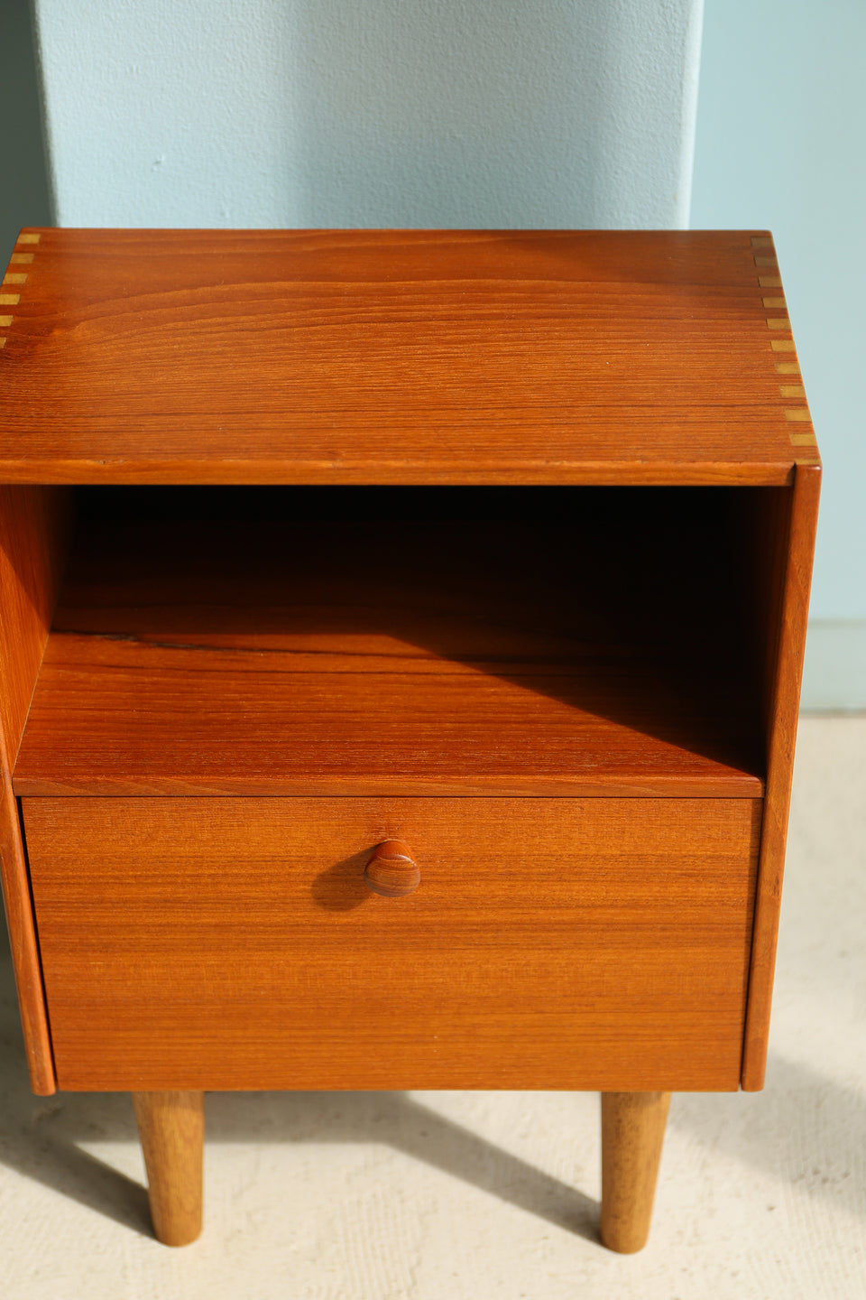 Danish Vintage Bedside Small Cabinet/デンマークヴィンテージ ベッドサイド スモールキャビネット サイドテーブル 北欧家具