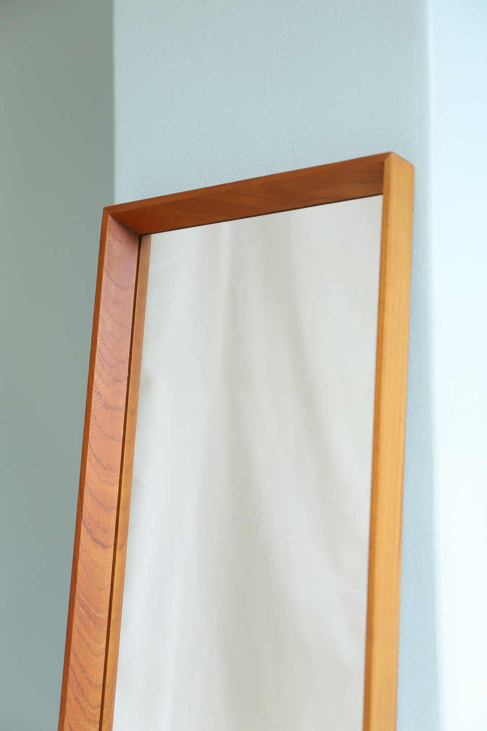 Danish Vintage Wall Mirror Teak Frame/デンマークヴィンテージ ウォールミラー チークフレーム 北欧インテリア