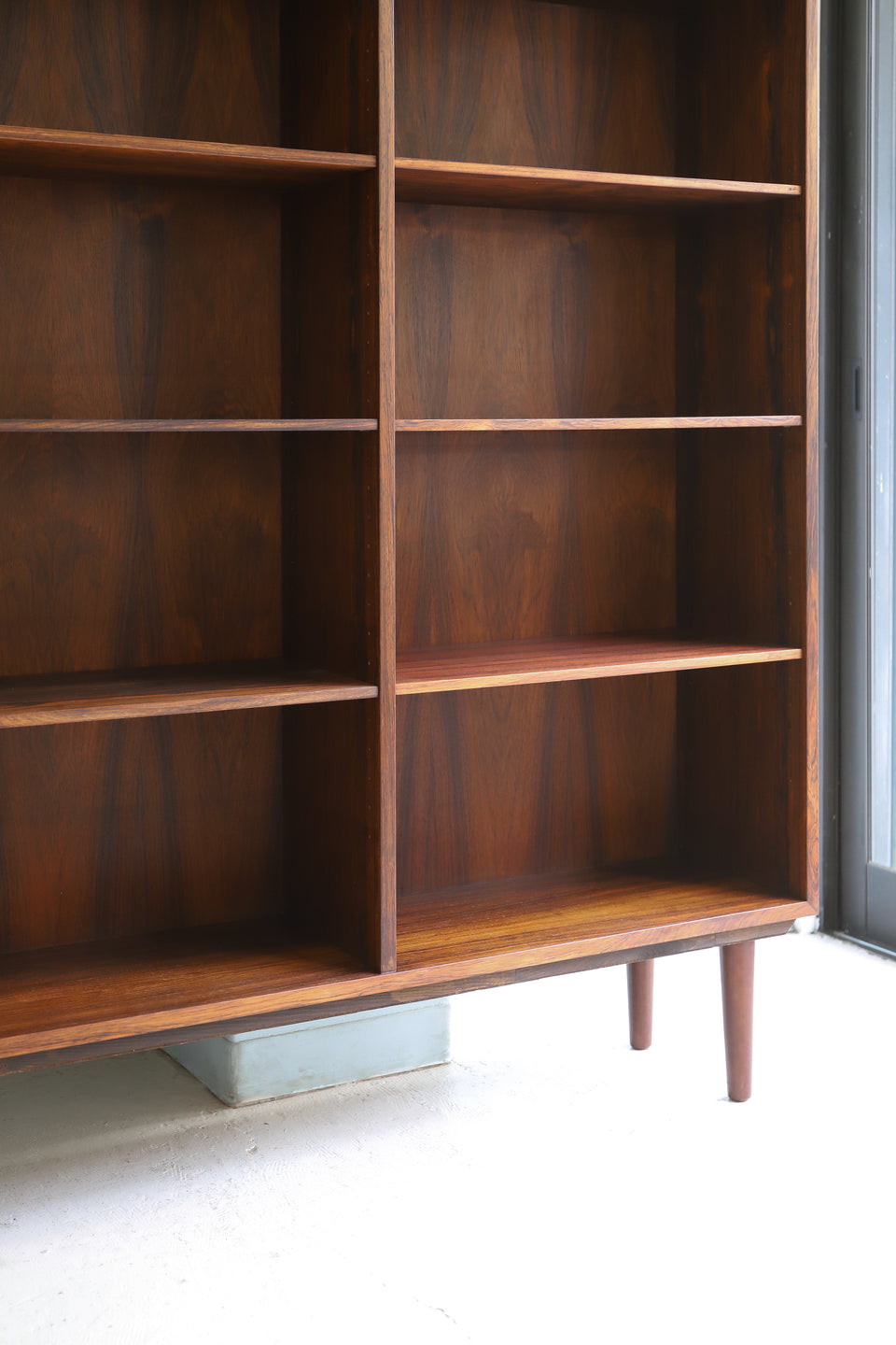 Danish Vintage Rosewood Bookcase Omann Jun Møbelfabrik No.6/デンマークヴィンテージ ブックケース 本棚 ローズウッド 北欧家具