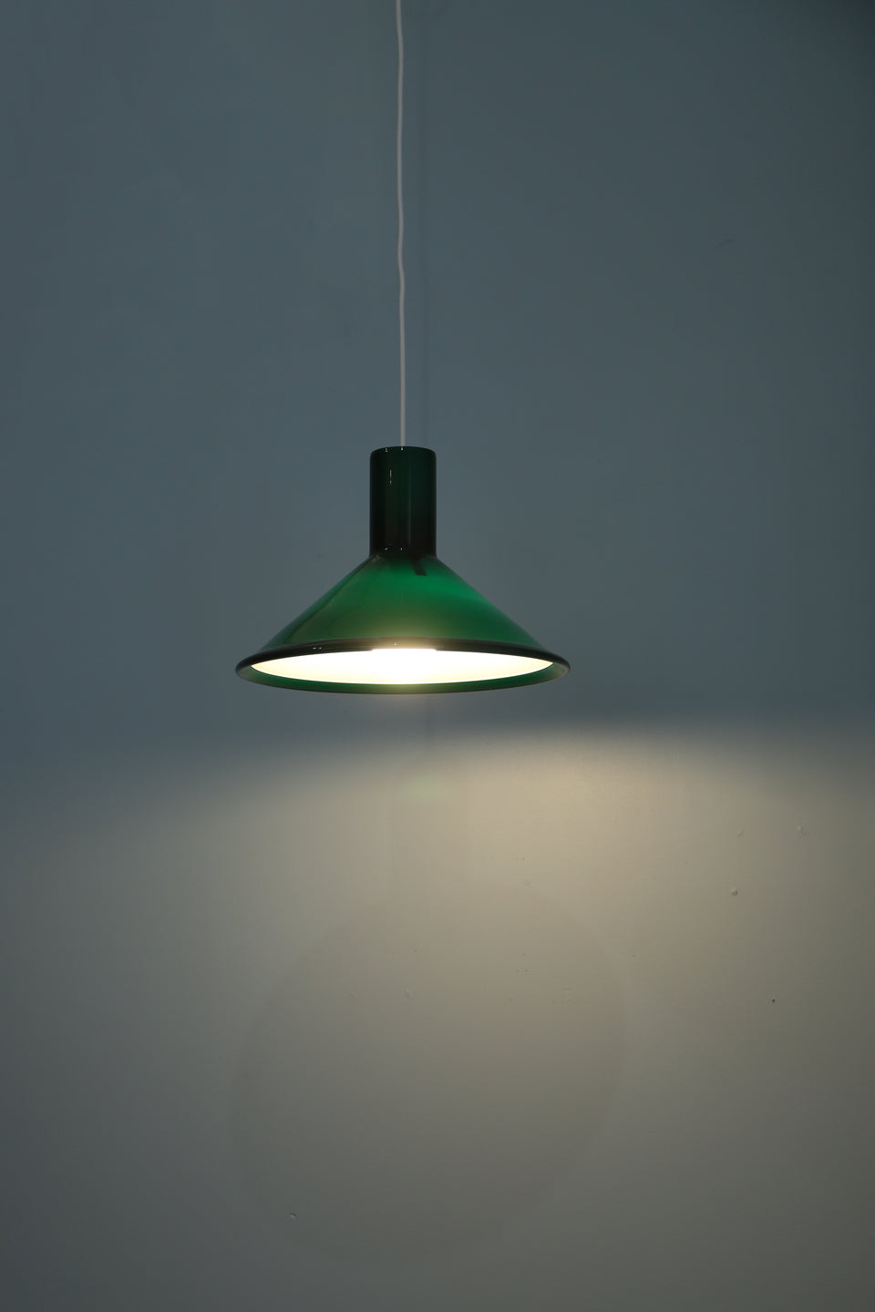 Vintage Holmegaard Pendant Light P&T Green Michael Bang/ホルムガード ペンダントライト マイケル・バング 照明 デンマークヴィンテージ