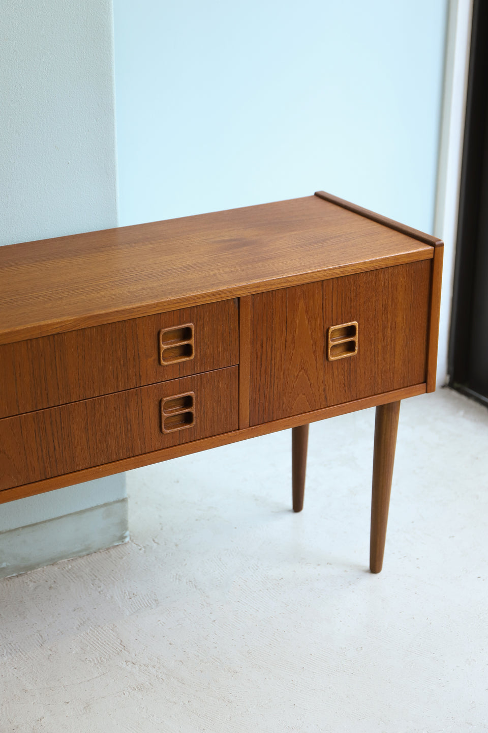 Danish Vintage Low Wide Chest/デンマークヴィンテージ ローチェスト 収納 北欧家具