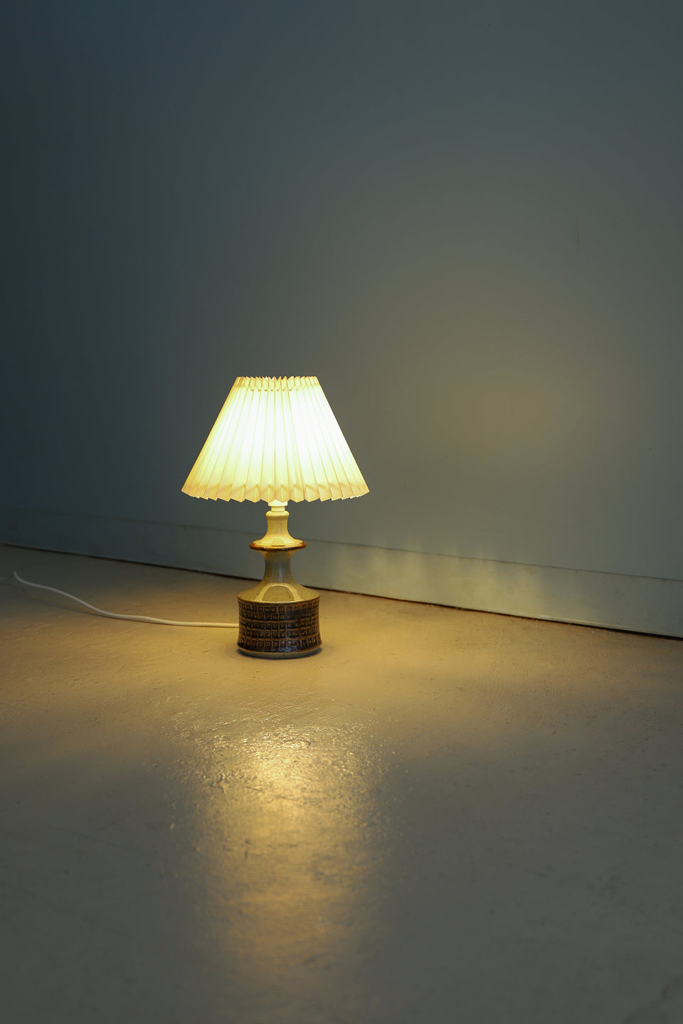 Danish Vintage Knabstrup Keramik Table Lamp/デンマークヴィンテージ テーブルランプ ナブストラップ 間接照明 北欧インテリア