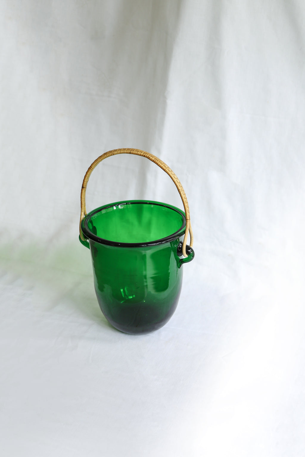 ホルムガード ガラス アイスバスケット デンマーク 北欧ヴィンテージ食器/Danish Vintage Holmegaard Glass Ice  Bucket – FURUICHI/古一