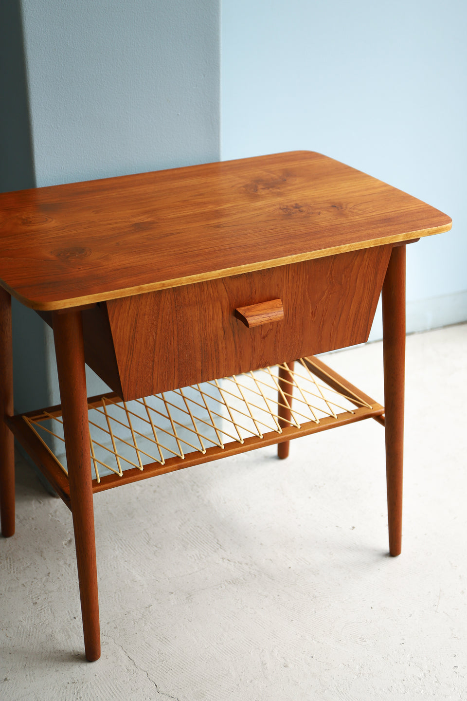 Danish Vintage Sewing Chest Side Table/デンマークヴィンテージ ソーイングサイド テーブル チェスト 北欧インテリア
