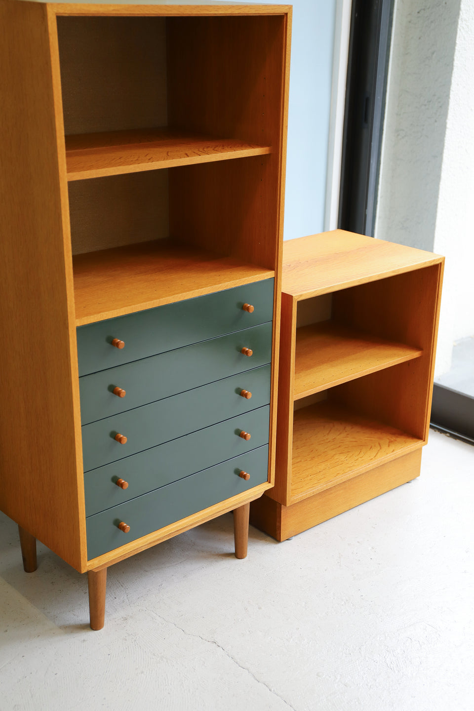 HG Møbler Oakwood Bookcase Shelf Danish Vintage/デンマークヴィンテージ ブックケース シェルフ オーク材 収納家具 北欧インテリア