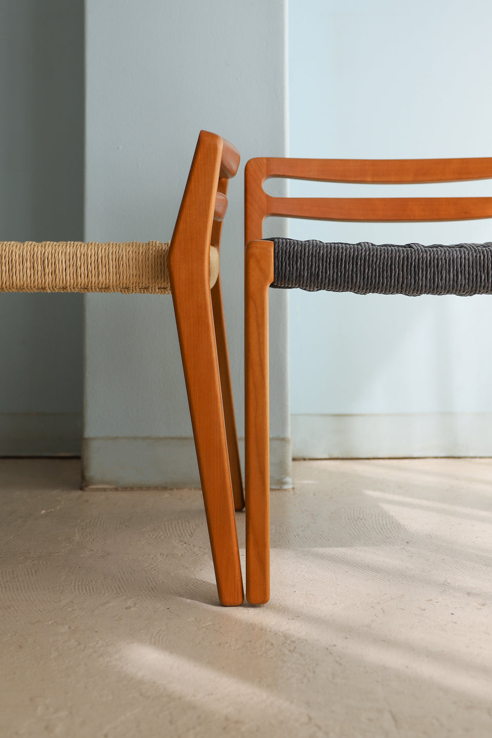 bügel Stacking Chair Cherrywood/ビューゲル スタッキングチェア 椅子 チェリー材 ペーパーコード