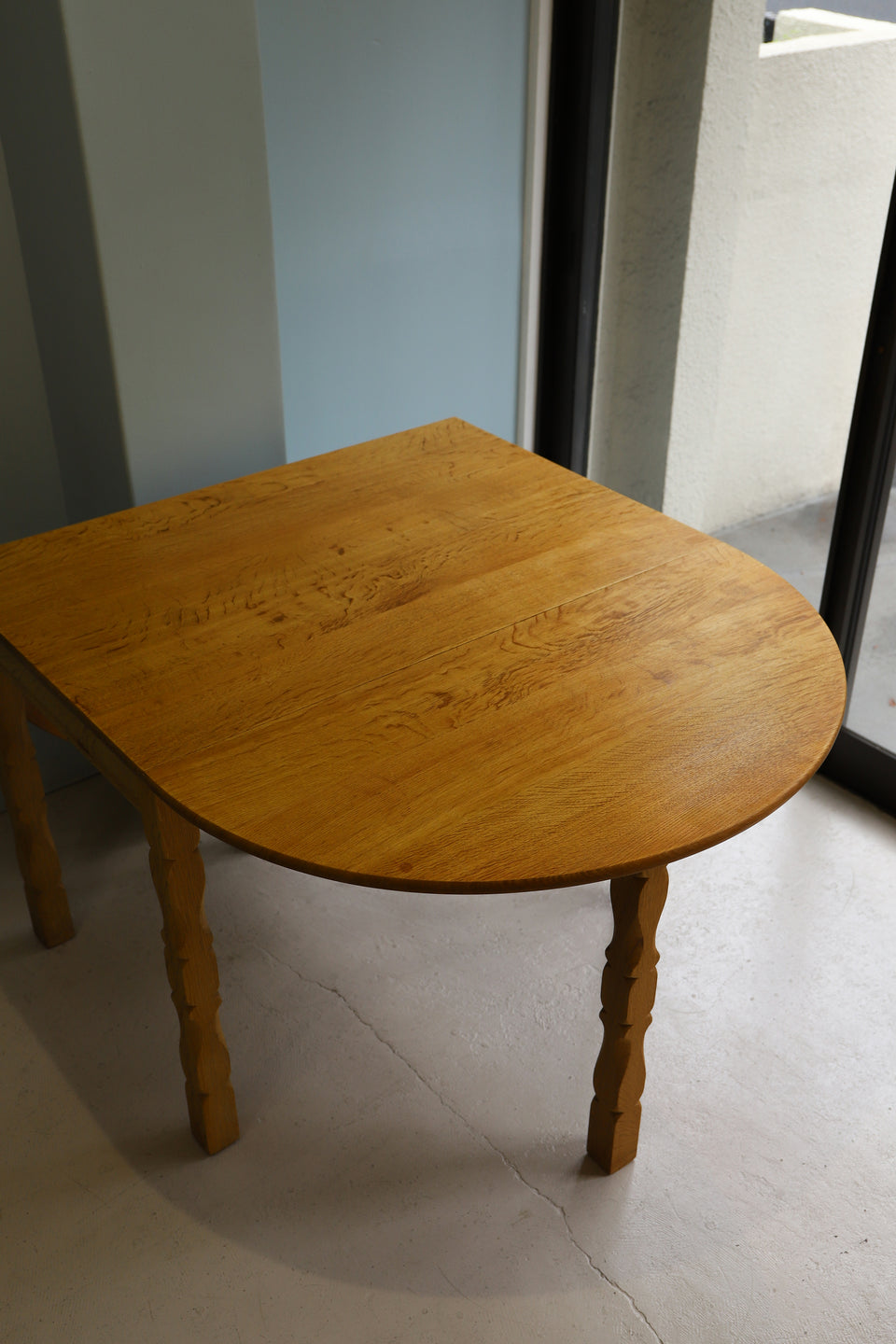Anker Sørensen Oakwood Extension Dining Table Danish Vintage/アンカーソーレンセン エクステンション ダイニングテーブル オーク材 北欧家具