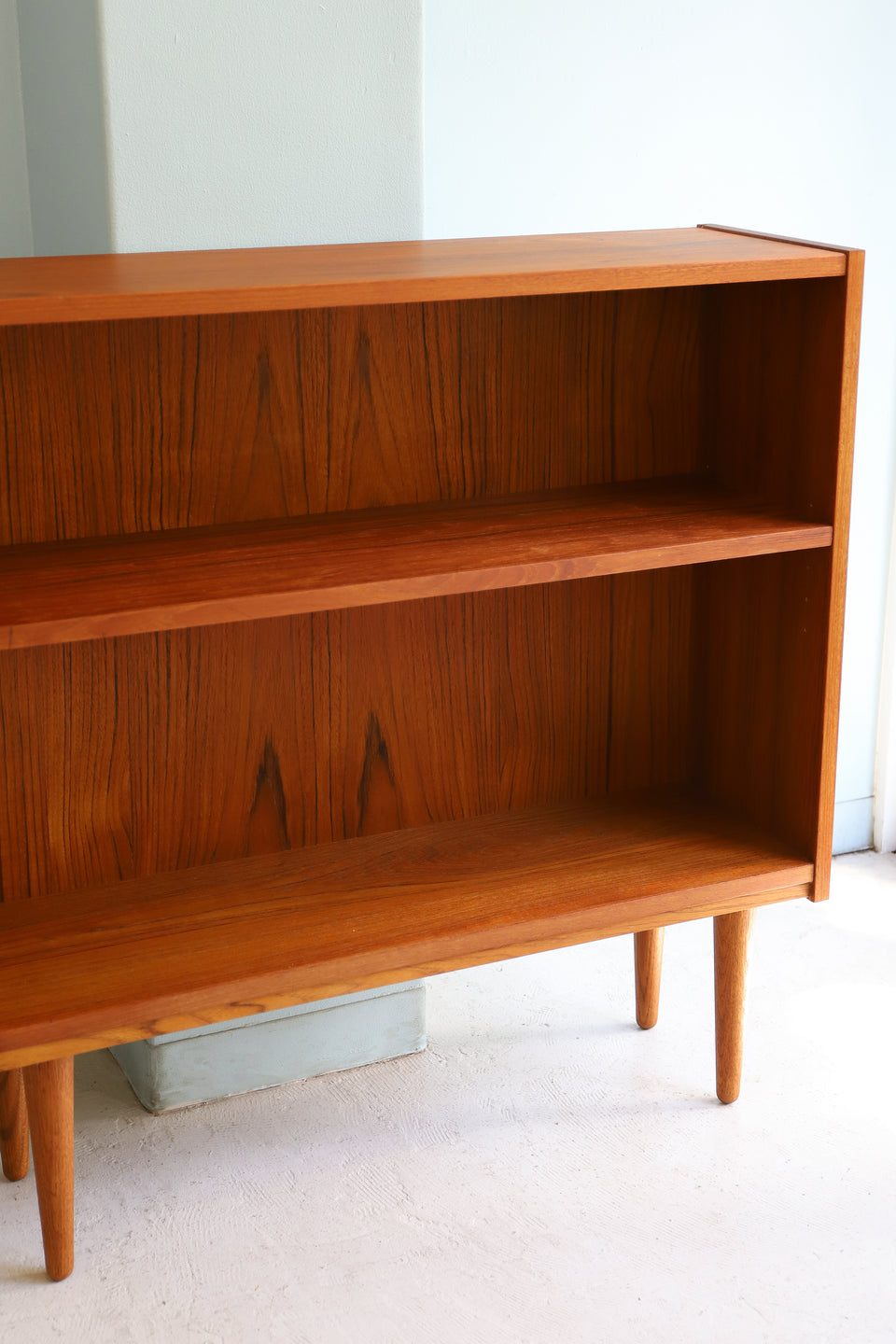 Small Bookcase Teakwood Danish Vintage/デンマークヴィンテージ スモールブックケース 本棚 チーク材 北欧家具