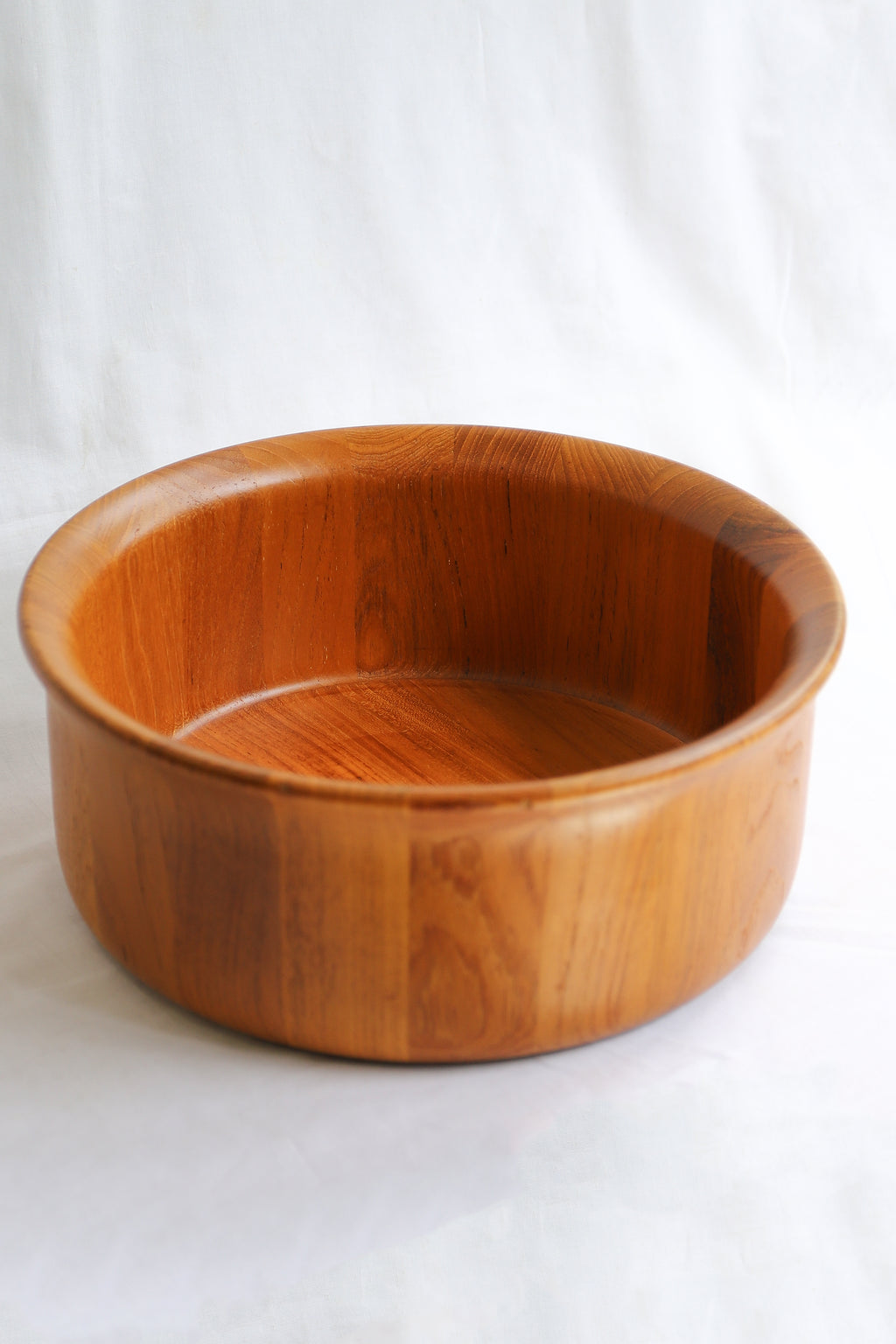 デンマークヴィンテージ ニッセン チークボウル 北欧インテリア/Danish Vintage Nissen Teakwood Bowl –  FURUICHI/古一