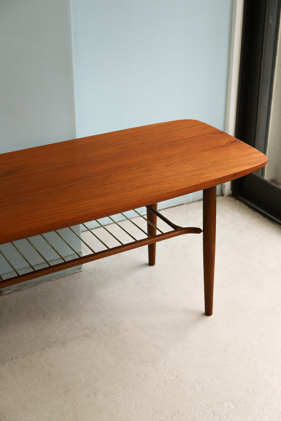 Danish Vintage Gorm Møbler Coffee Table with Rack/デンマークヴィンテージ コーヒーテーブル ラック付き 北欧家具
