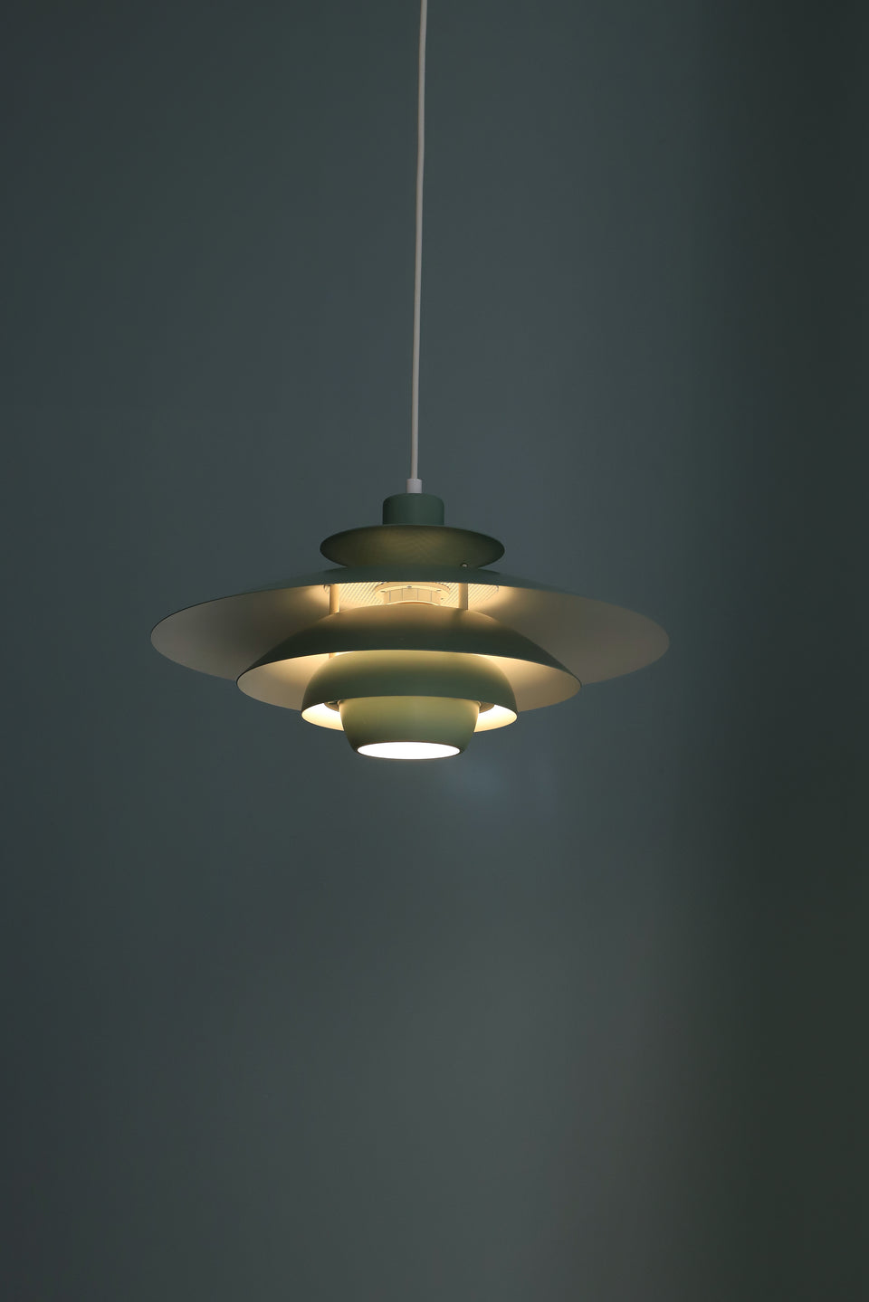 Jeka Alexia 8079-H Pendant Light Danish Vintage/デンマークヴィンテージ ジェカ ペンダントライト 照明 グリーン 北欧インテリア