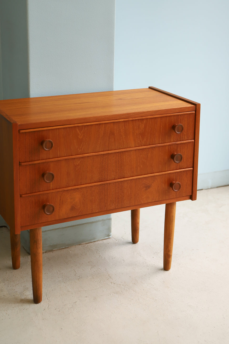 Danish Vintage 3drawer Side Chest/デンマークヴィンテージ サイドチェスト 3段 北欧家具