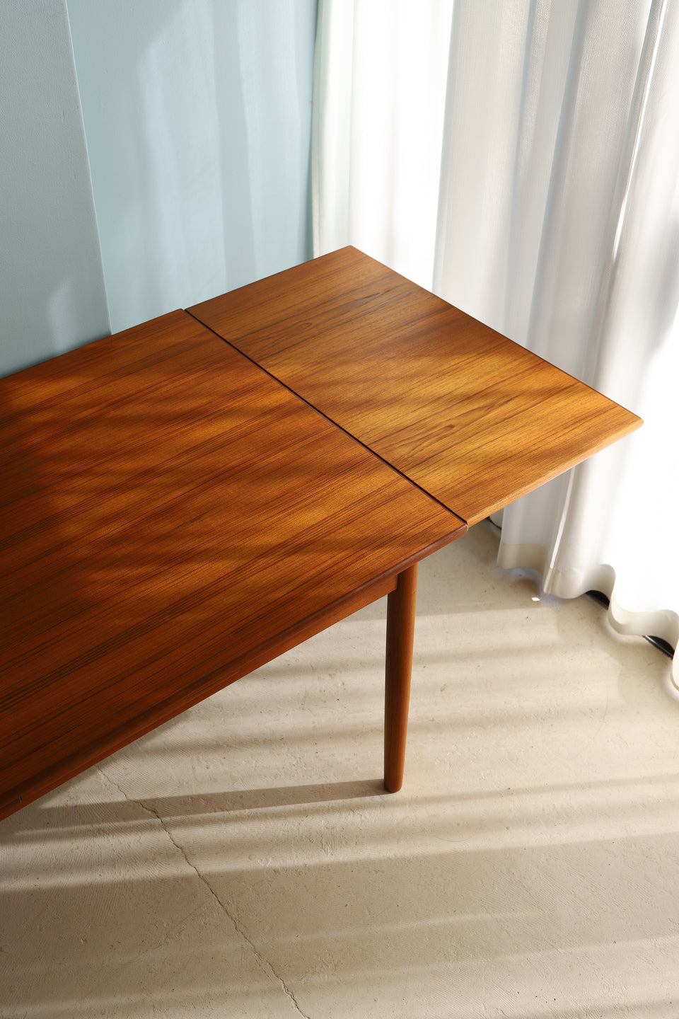 Teak Extension Dining Table Danish Vintage/デンマークヴィンテージ エクステンション ダイニングテーブル 北欧家具
