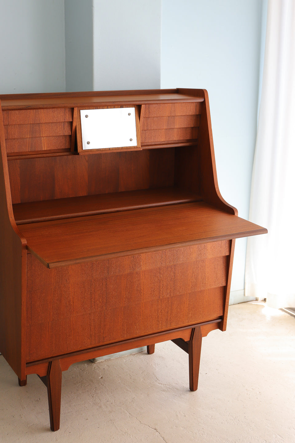 Danish Vintage Writing Bureau with Mirror Dresser/デンマークヴィンテージ ライティングビューロー ドレッサー 北欧家具