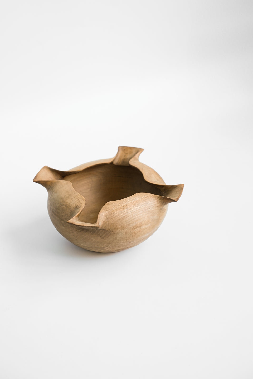 Made in Italy Wooden Bowl/イタリア製 木製ボウル ヴィンテージインテリア