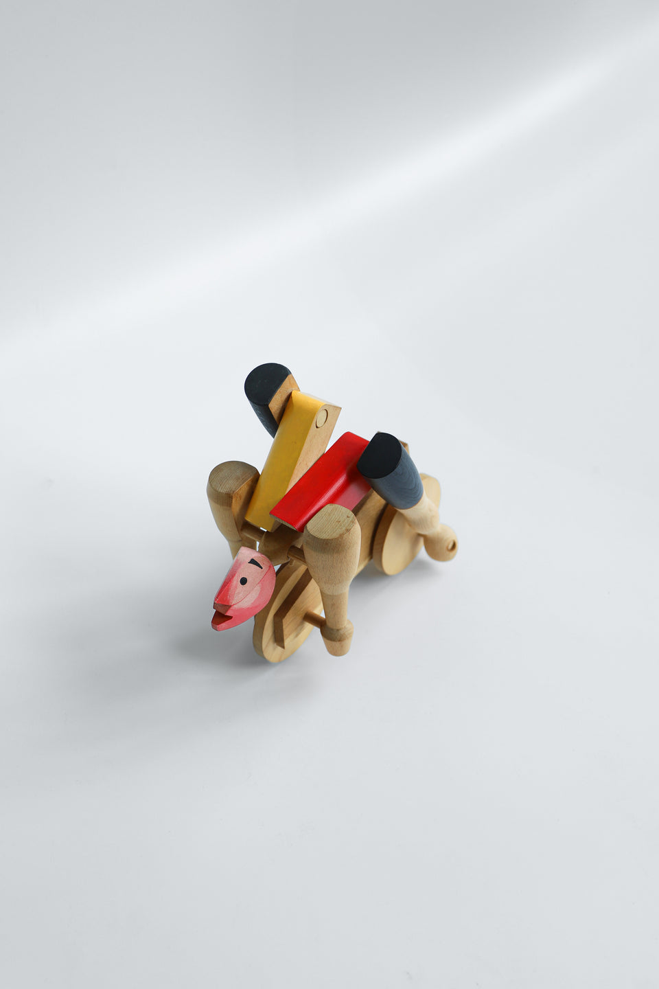 Miroslav Trejtnar Wooden Art Toy Cyclist/ミロスラフ・トレイトナル 木製アートトイ サイクリスト 玩具 チェコ