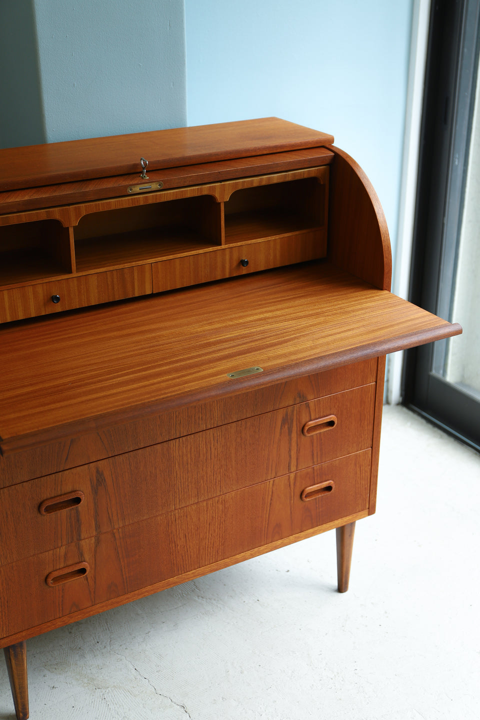 Rolltop Bureau Egon Ostergaard Swedish Vintage/スウェーデンヴィンテージ ロールトップ ビューロー 北欧家具