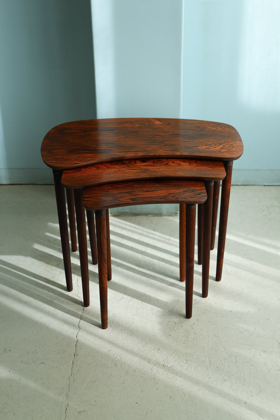Rosewood Nesting Table Danish Vintage/デンマークヴィンテージ ネストテーブル ローズウッド 北欧家具