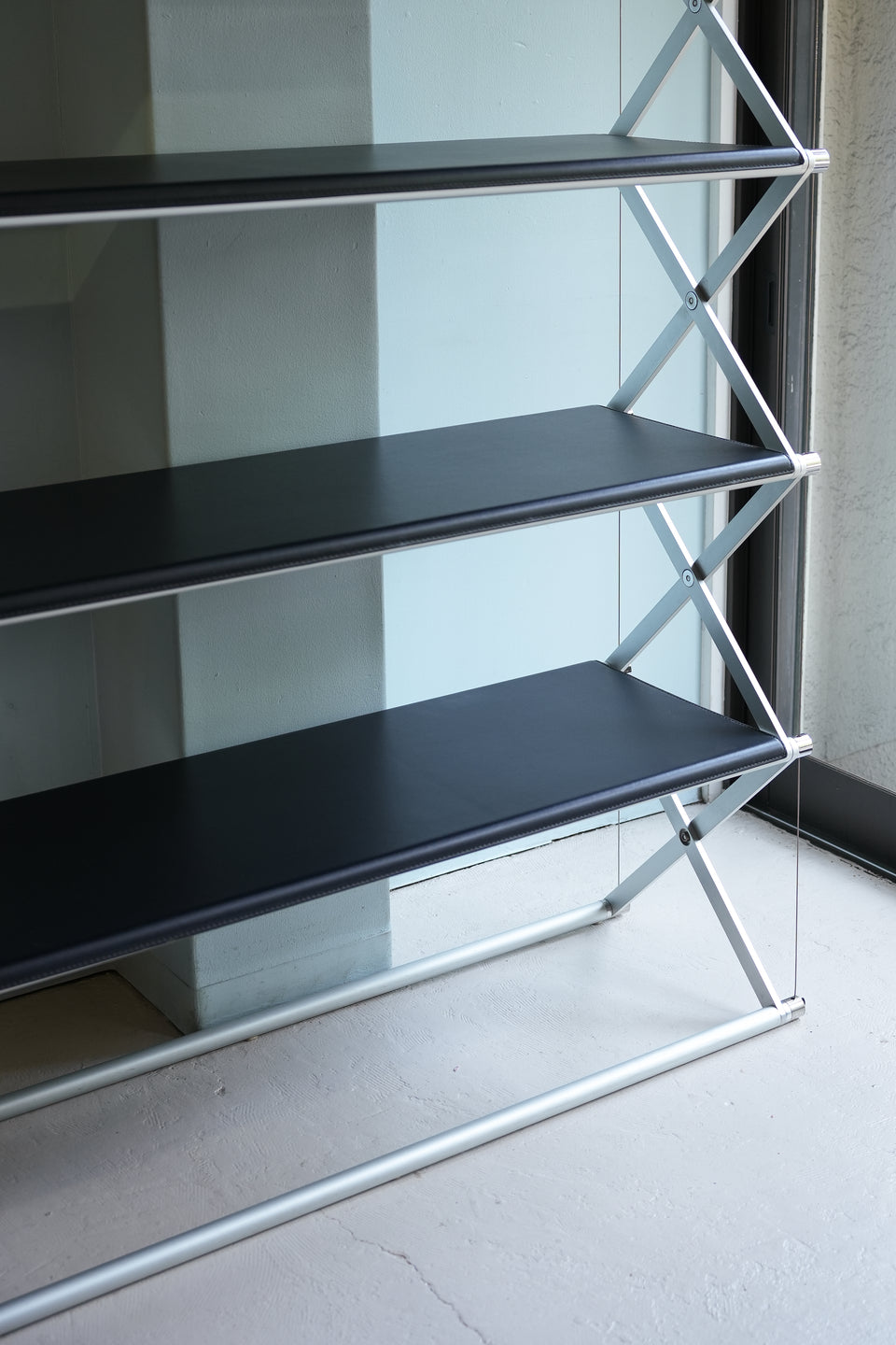 Saporiti Italia Cross-Frame Open Shelf/サポリティイタリア オープンシェルフ イタリアンモダン