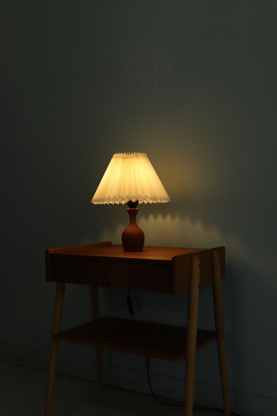 Small Table Lamp Teakwood Danish Vintage/デンマークヴィンテージ スモールテーブルランプ チーク材 間接照明 北欧インテリア