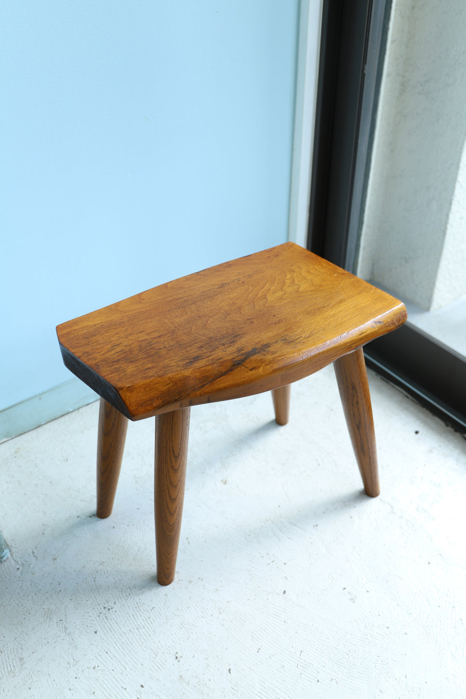 Solid Wood Side Table Stool/無垢材 サイドテーブル スツール 花台