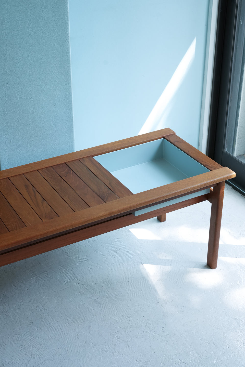 Swedish Vintage Coffee Table “Florida” Ingvar Andersson/スウェーデンヴィンテージ コーヒーテーブル プランター付き 北欧家具