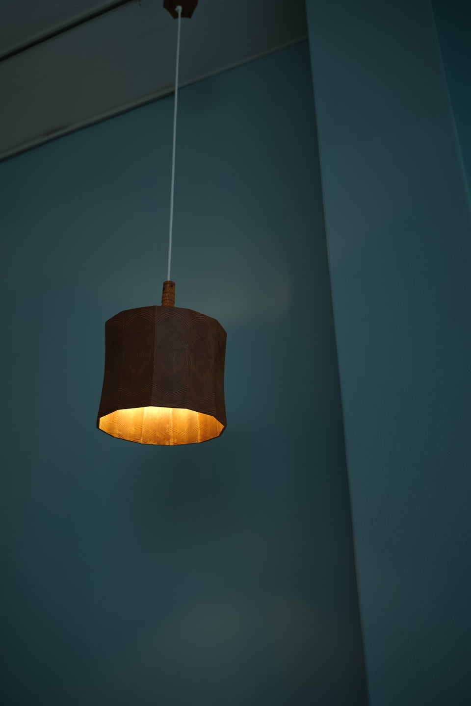 Swedish Vintage Pinewood Pendant Light/スウェーデンヴィンテージ ペンダントライト パイン材 照明 北欧インテリア