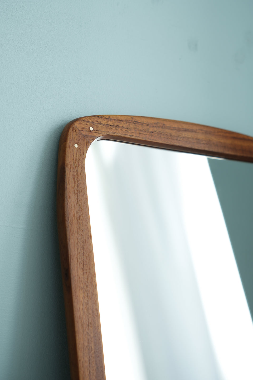 Teak Frame Wall Mirror Danish Vintage/デンマークヴィンテージ ウォールミラー 鏡 チーク材 北欧インテリア