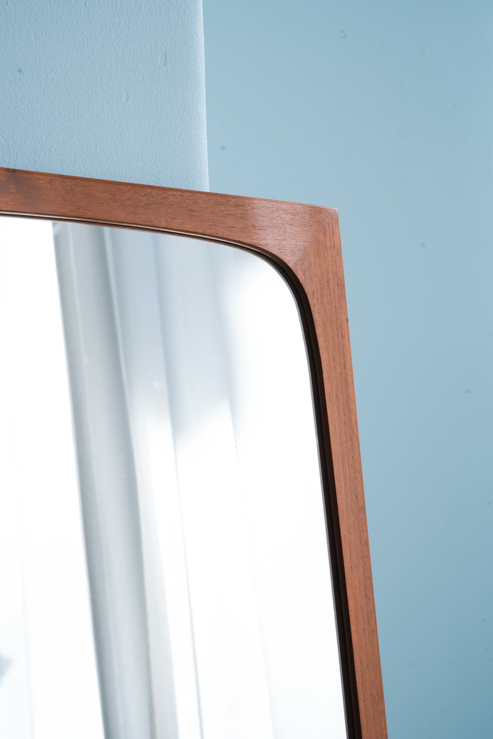Teak Frame Wall Mirror Danish Vintage/チークフレーム ウォールミラー 壁掛け 鏡 デンマークヴィンテージ
