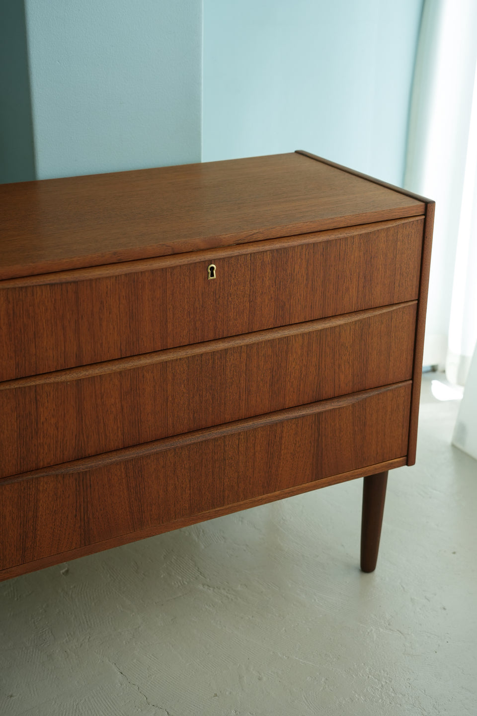 Teakwood 3drawer Chest Danish Vintage/デンマークヴィンテージ チェスト 3段 チーク材 北欧家具