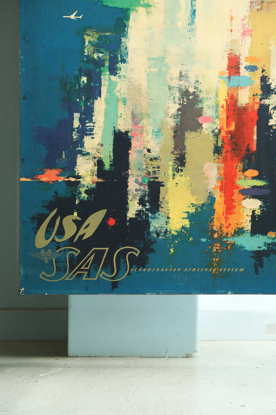 Vintage SAS Poster Otto Nielsen/ヴィンテージ ポスター スカンジナビア航空 オットー・ニールセン