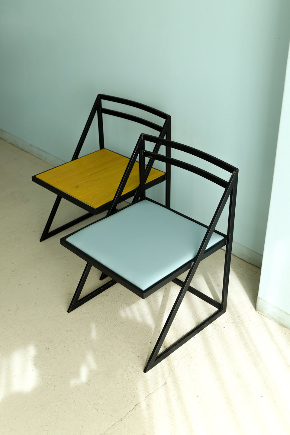 Vintage Iron Chair Postmodern Design/ヴィンテージ アイアンチェア ポストモダンデザイン