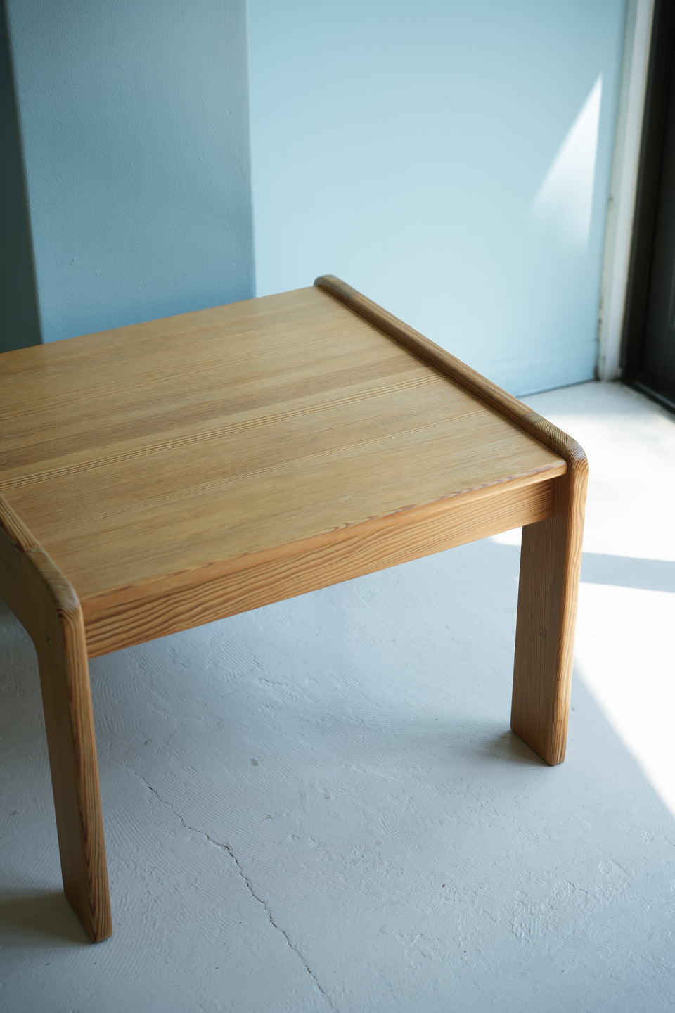 Vintage Swedese Pinewood Square Table Yngve Ekström/スウェーデンヴィンテージ スクエアローテーブル パイン材 イングヴィ・エクストローム