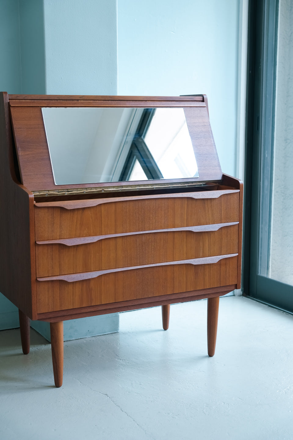 Writing Bureau Dresser Danish Vintage/デンマークヴィンテージ ライティングビューロー ドレッサー