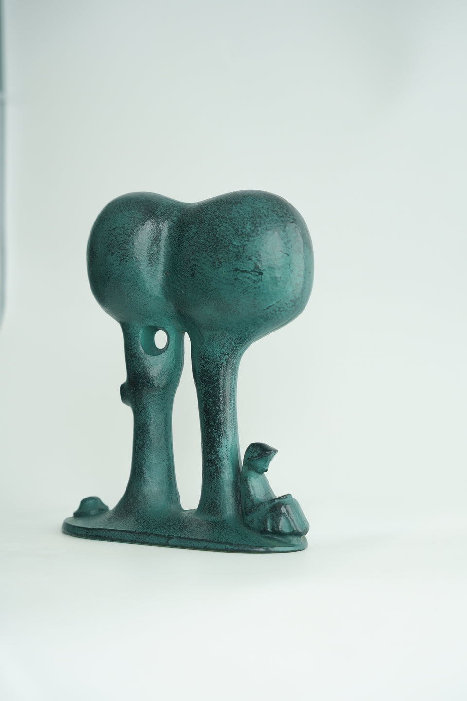 Yamamoto Masamichi Bronze Sculpture Objet/山本正道 ブロンズ像 樹と少女 彫刻 オブジェ