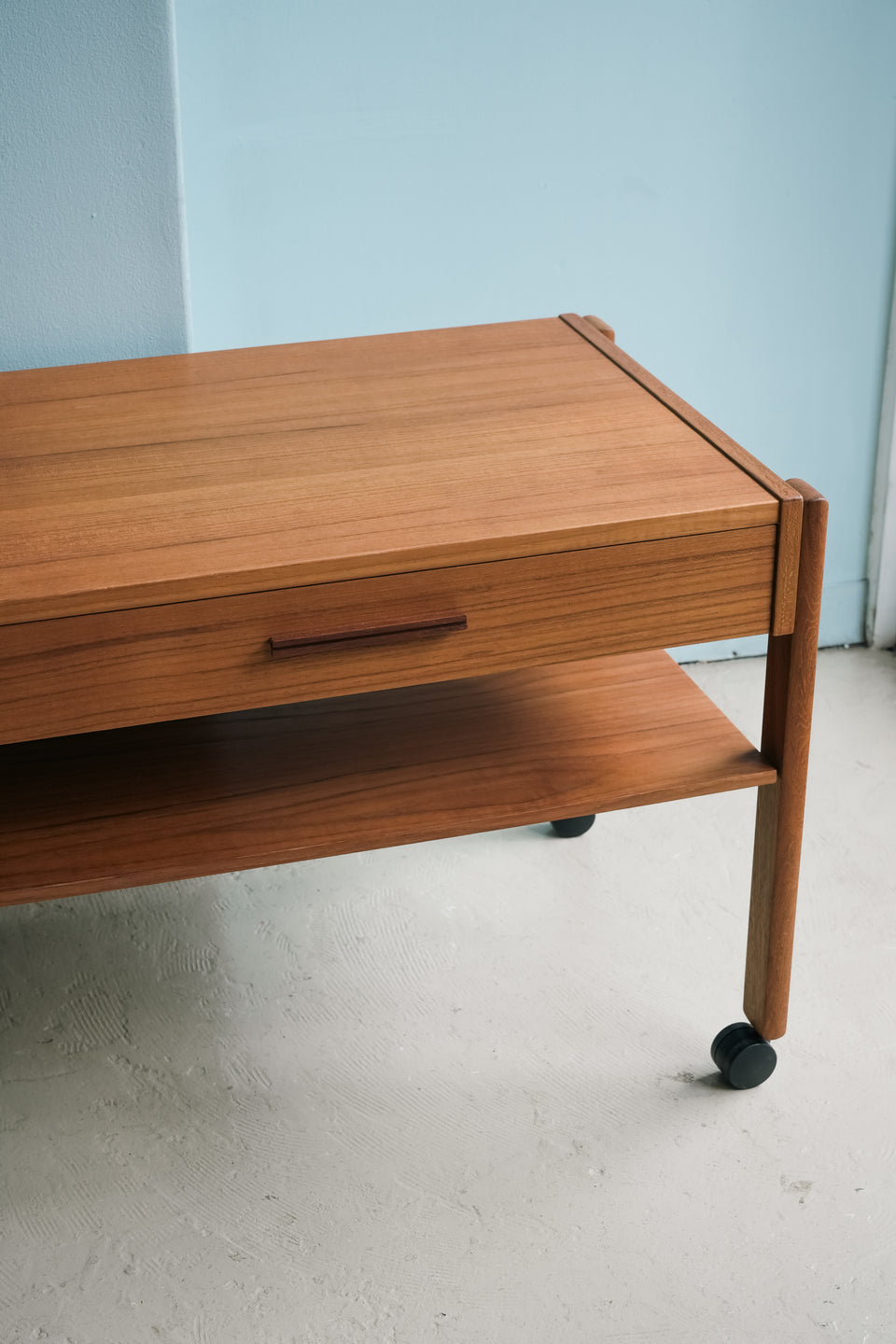 Danish Vintage PBJ Møbler Trolley Wagon Side Table/デンマークヴィンテージ トロリー ワゴン サイドテーブル 北欧家具