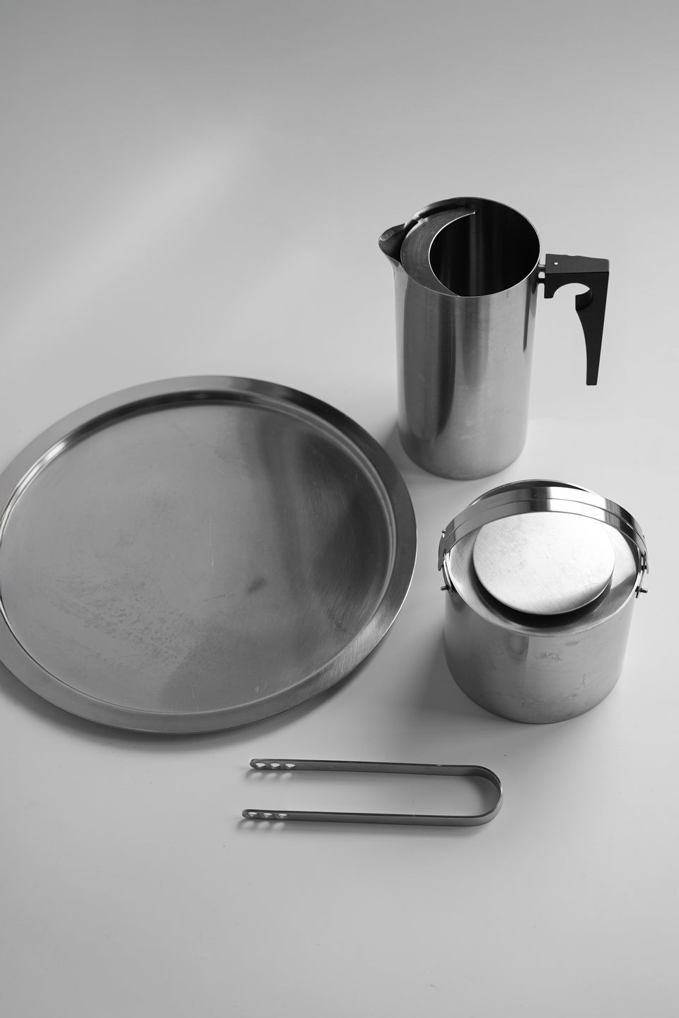 stelton cylinda-line Arne Jacobsen/ステルトン シリンダライン ジャグ アイスバスケット トレイ トング アルネ・ヤコブセン