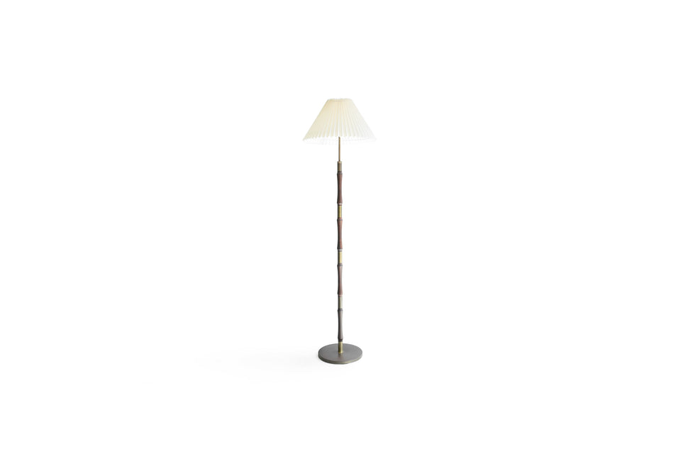 Danish Vintage Rosewood Brass Floor Stand Light/デンマークヴィンテージ フロアスタンドライト ローズウッド材 北欧インテリア