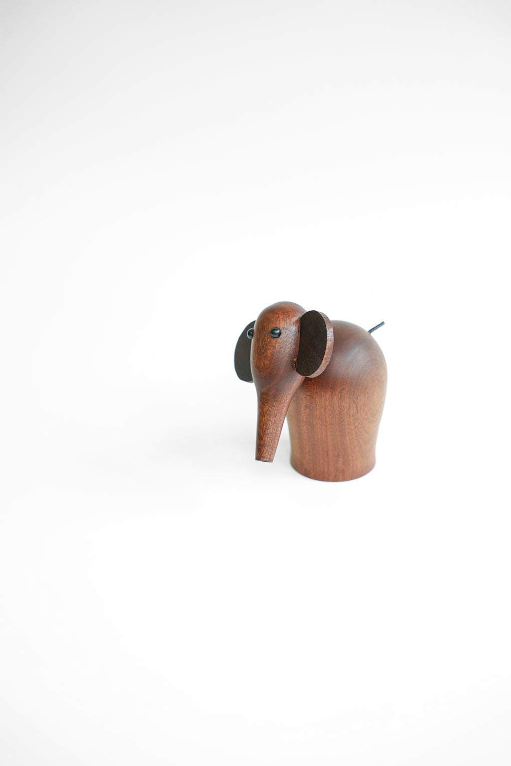 デンマークヴィンテージ ゾウのオブジェ チーク材 北欧インテリア