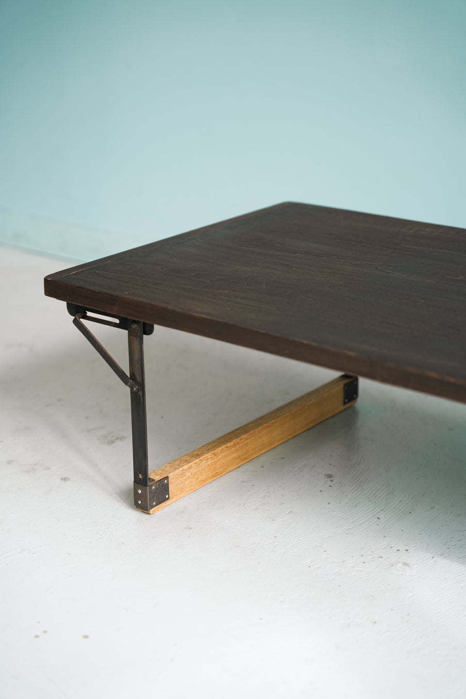 Japanese Vintage Folding Low Table/ジャパンヴィンテージ 裁ち台 作業台 折りたたみ ローテーブル 2台セット