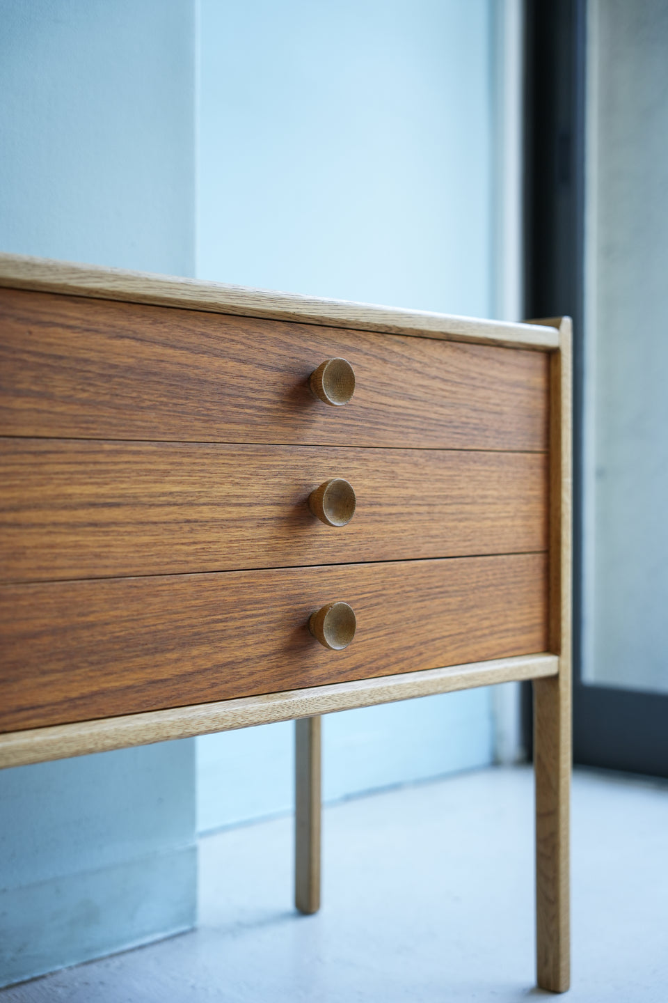 Swedish Vintage Small Side Chest 3drawer/スウェーデンヴィンテージ スモールサイドチェスト 3段 北欧家具
