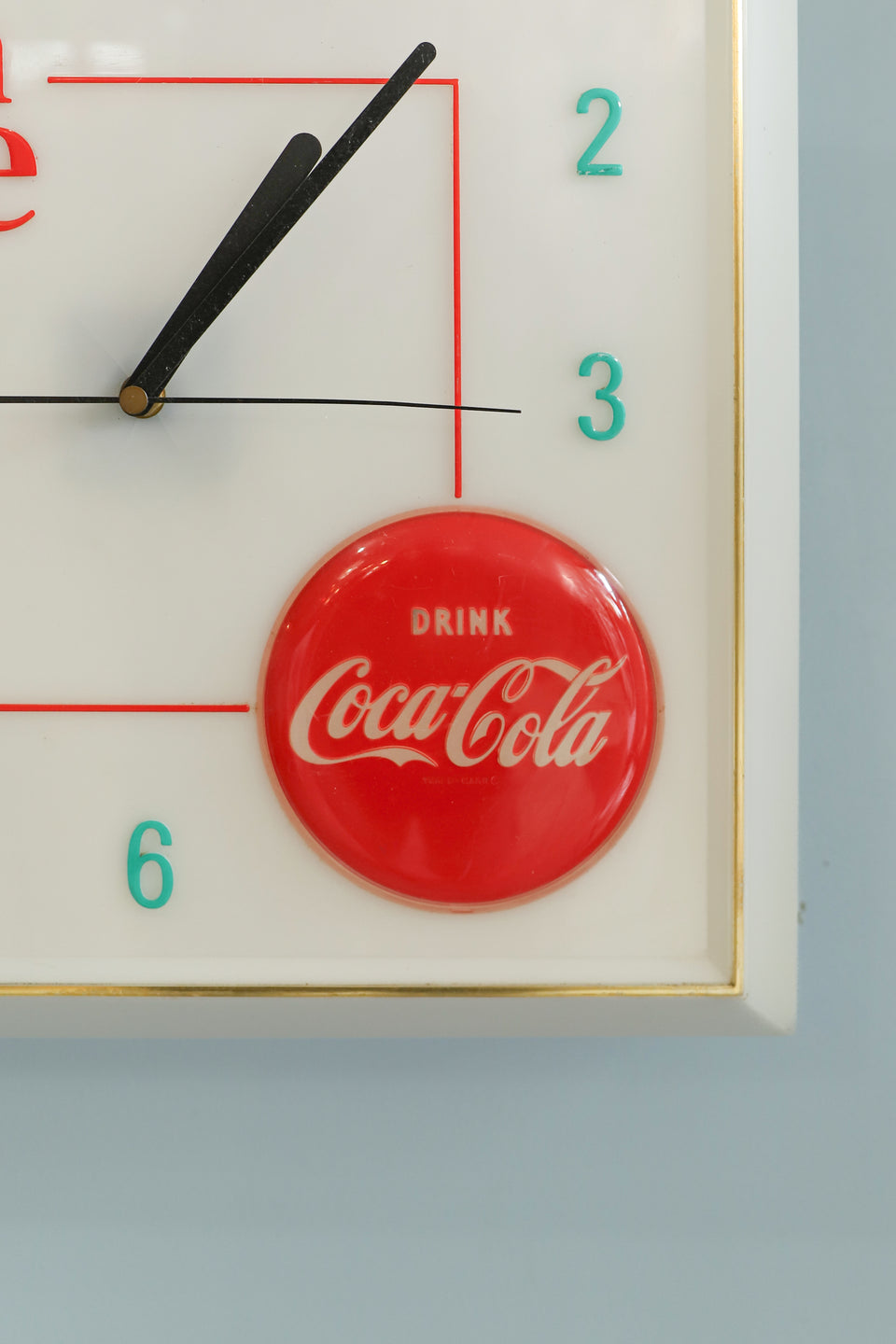 US Vintage Coca-Cola Light Up Wall Clock/アメリカヴィンテージ コカコーラ ライトアップウォールクロック