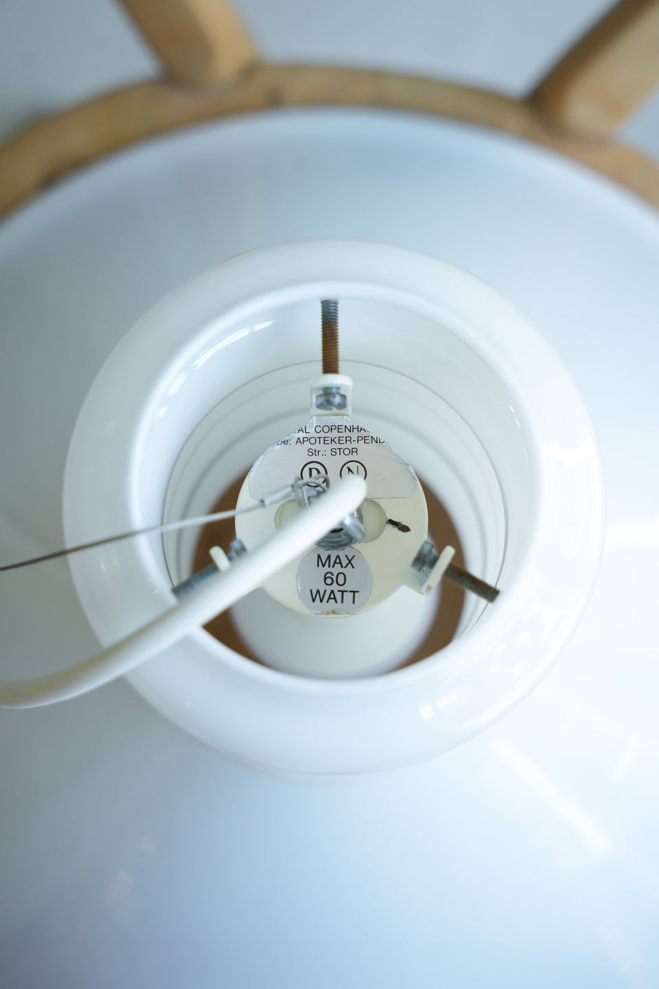 Holmegaard Apoteker Pendant Light Large Danish Vintage/ホルムガード ペンダントライト ラージ デンマークヴィンテージ シセ・ヴェアナー 北欧インテリア