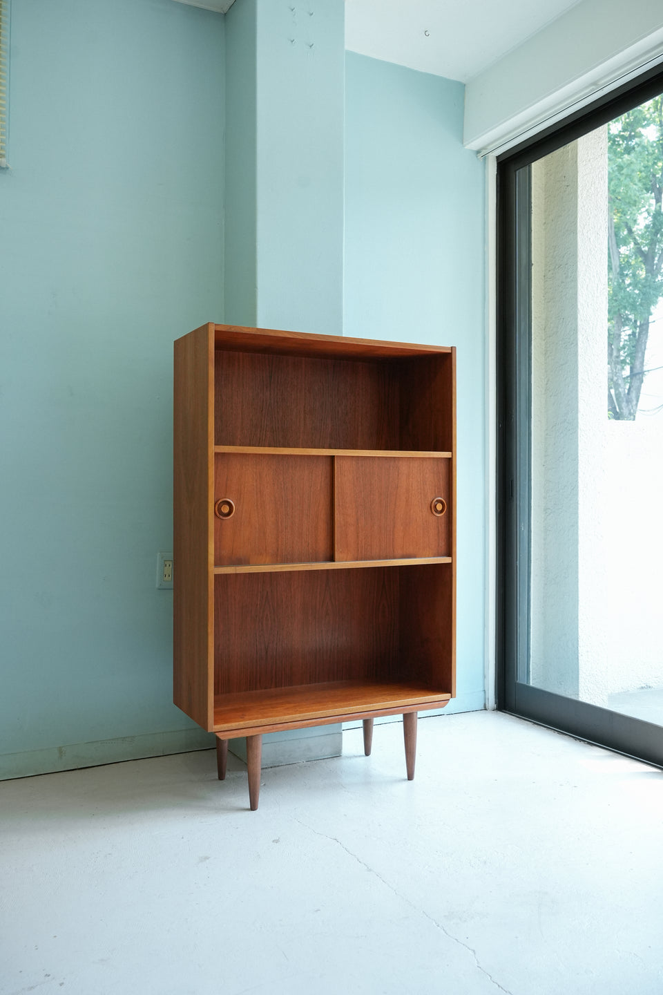 Danish Vintage Bookcase Cabinet Teakwood/デンマークヴィンテージ ブックケース キャビネット 本棚 チーク材 北欧家具